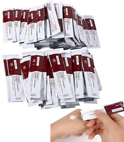 Tattoo Narben Reparatur Gel,Tattoo Creme, Tattoo Gel für Verstärkt Tattoo Farben, Schützt Neue Tattoos, Fördert die Heilung für Make-up Microblading und Tattoo Healing Supplies (Weiß, 50 Stück)