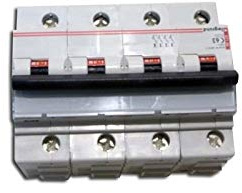 Disjoncteur 63A 4P courbe C 50kA LEXIC DX-L25000 LEGRAND 007150