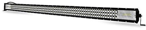 Froadp 675W LED Fari Fuoristrada, Luce di Retromarcia di Alta Qualità, IP67 Faro Supplementari Impermeabile, Barra Luminosa Bianco Freddo da Lavoro Durevoli per Trattore SUV UTV ATV (1330x80x70mm)