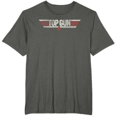 Top Gun Klassisches Logo T-Shirt