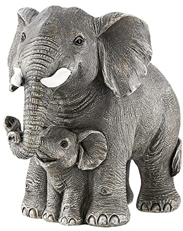 Ylncicn Estatua de Elefante, decoración de Elefante, Regalos para mamá, Regalos de Elefante para Mujeres, decoración del hogar, Oficina, estantería, Soporte de TV, Sala de Estar, decoración para