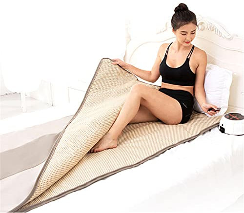 Manta De Calentamiento De Sauna De Infrarrojo Lejano, Manta De Vapor a Prueba De Agua Segura, Manta De Calentamiento De Sauna De Desintoxicación Impermeable, Forma Del Cuerpo Adelgazamiento