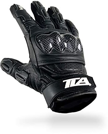 TLA NOX Herren-Motorrad-/Herren-Schutzkleidung, kurz geschnitten, 2XS-5XL, Motorrad-Handschuhe, Touchscreen, mittellang, atmungsaktiv