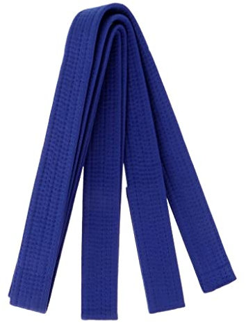 pistro Professioneller Gürtel aus Seidenfaden, für Kampfsport, Taekwondo, Kickboxen, Blau