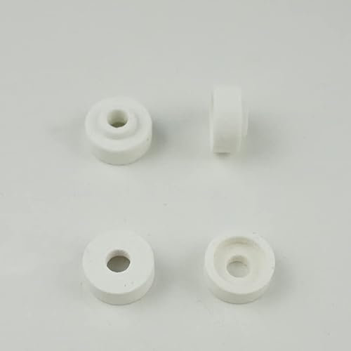 10 pezzi 5 mm 6,5 mm di diametro isolanti conici in ceramica perline isolante in porcellana di allumina per filo di riscaldamento-No2