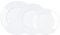 Luminarc Plumi Vajilla Vidrio 18 Piezas - 6 Personas Sodo Apto Microondas Vidrio Templado Extra Resistente