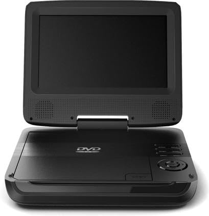 Denver MT-792 Portable DVD-Player 17.78cm 7 Zoll EEK: B (A - G) Akkubetrieb, INCL. 12V Kfz-Anschlus