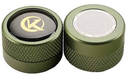 KONLLEN Porta Gesso Rotondo per Piscina Accessori da Biliardo Accessori per Stecca da Biliardo Portatile Multifunzionale Robusto