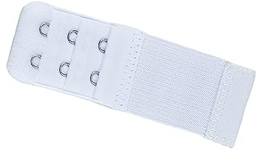 SUIOPPYUW Sangle d'extension Extensions de soutien-gorge Boucle respirante 2 crochets Accessoires Gadgets de remplacement réglables extensibles 3 rangées