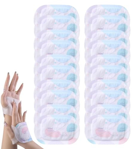 Luftaktivierte Wärmekissen für Hände, selbstklebende Wärme, Handwärmer, luftaktivierte Pads für lang anhaltende heiße, geruchlose Handwärmer für Nacken, Fuß, Zehen