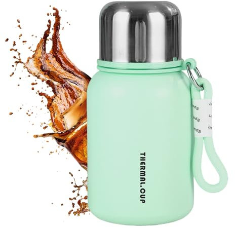 Générique Tumbler Isotherme | Mug de Voyage Thermorégulé - Gourde Sportive Portable en Acier Inoxydable Petit Format pour Salle de Classe et Gym