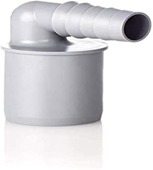 Raccord coudé DN 40. Gris