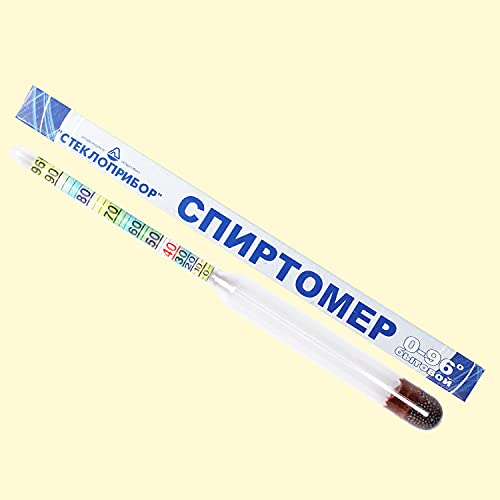 Spirtometer 0-96°, für den häuslichen Gebrauch СПИРТОМЕР рюмочный бытовой
