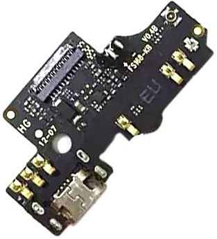senza marchio Compatibile Per Alcatel 1S 2019 5024 5024D 5024Y 5024K RICAMBIO FLAT FLEX sub Board DOCK micro USB JACK PORTA INGRESSO Usb PER CONNETTORE CAVO CARICA RICARICA+MICROFONO SYNC DATI