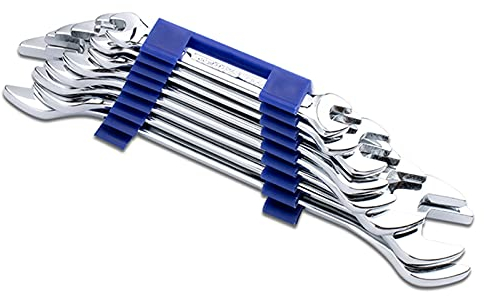 Rollgabelschlüssel Ein Satz von 8-teiliges Steckschraubenschluessel Doppelkopf Starre Hand Kombination 8-10 Boxed 12-14 17-19 22-24 Schraubenschlüssel