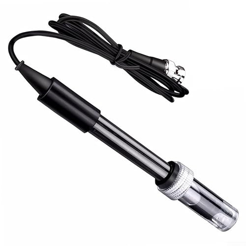 PH Ersatzsonde Aquarium Labor Elektrode PH Meter Sonde Sensor für kontinuierliche Flüssigkeitsmessung - BNC Connect Terminal PH Elektrode Sonde Kit