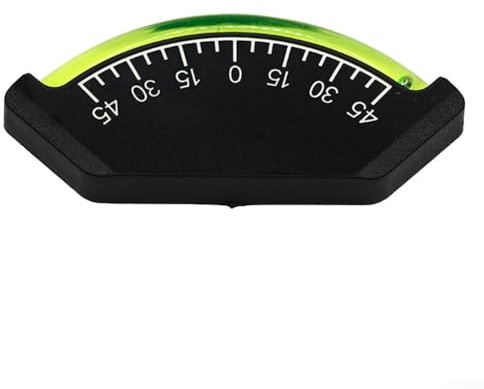 Sileduove 1Pc Level Gauge, 45 Degree High Precision Inclinometer Level Gauge for Off-Road 4X4 Vehicles, ATV's, Trucks, Travel Trailers, Boats, Tractor