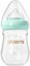 Oberni Anti-Colic Glass Baby Bottles with Slow Flow Breast-Like Silicone Teat, 150ml, 0+ Months, Wide-Neck, Blue/1Pack