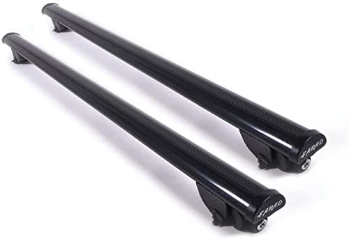 Farad- Barre portatutto IRON in acciaio compatibile con OPEL CROSSLAND X 5 porte anno 2017-2020 con corrimano basso