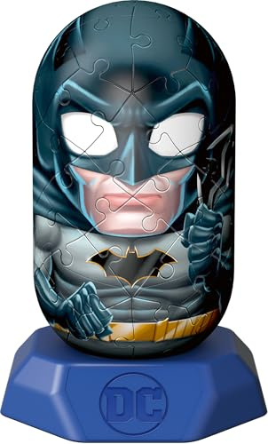 Ravensburger Hylkies: DC Sammelfiguren zum selbst zusammenbauen - Figur #26 - Batman - Aufbauen, Verlieben, Sammeln - Mini-Figuren für Fans von DC Comics
