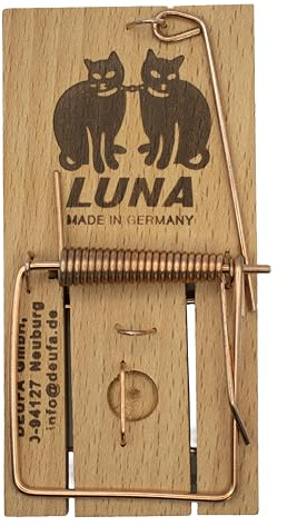 HSI Mausefallen aus Holz – 20er Pack – Effektive, Wiederverwendbare Schlagfallen gegen Mäuse – Umweltfreundlich, Giftfrei & Sofort Einsatzbereit – Natürliche Mäusebekämpfung im Haus und Garten