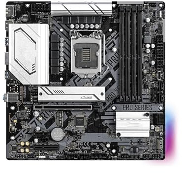 Scheda Madre La scheda madre Fit For ASRock H570M PRO4 supporta i5-11600K 10900F 10400F G6605 11400F CPU LGA 1200 Intel H570 DDR3 M.2 Micro ATX nuovo