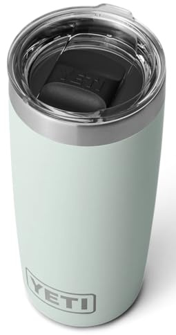 YETI, Bicchiere Rambler da 295 ml, in acciaio inossidabile, con coperchio Magslider rimovibile, tazza da caffè isolante sottovuoto, Ridgeline