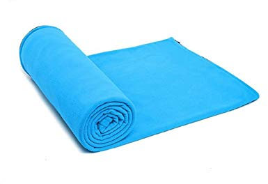 Joytea Hüttenschlafsack aus Mikrofaser, Schlafsack Inlett, Schlafsack Inlay, Sommerschlafsack, Reiseschlafsack dünn, leicht & kompakt. Ideal für Reisen durch warme Länder