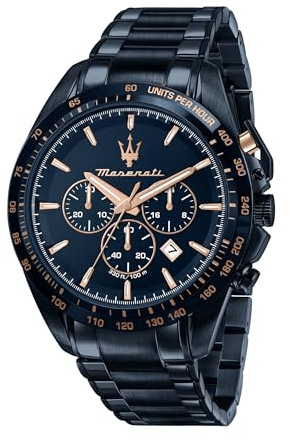 Maserati Reloj de Hombre, Cronógrafo, Analógico, Colección Blue Edition - R8873612054
