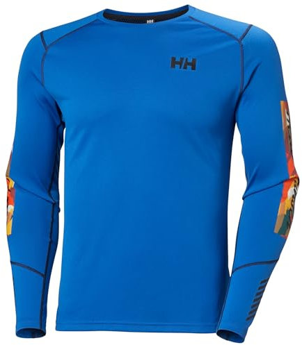 Helly Hansen Herren Lifa Active Crew, Kobalt 2.0 Après-Print, M