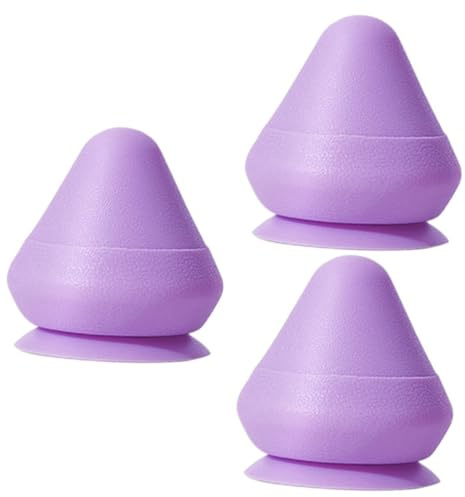 SOLUSTRE 3stücke Massageball Mit Saugfuß Multifunktionaler Tpe-massageball Für Rücken Nacken Und Lendenwirbelmassage Für Muskelentspannung Und Faszientraining Für Zuhause Und