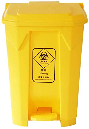 WYRMB Trash CanGarbage Tribe Multifunctional Rubbish Bin Pedal With LidOutdoor Trash Can Hospital Clinic High Capacity Rubbish Medical Waste Trash Can Deodorant Trash Can For，80L