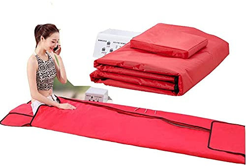 Couverture Sauna Portable, Couverture Sauna Infrarouge lointain, Couverture Vapeur Transpiration Sauna ionique Professionnelle, thérapie détoxification, Machine beauté Anti-âge pour Forme du Corps,