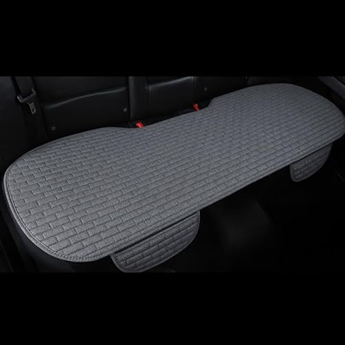 DEARBAG Coprisedili per Sedile Posteriore Universali, Coprisedili per Auto, Cuscino per Seggiolino Antiscivolo, Coprisedile Morbido e Traspirante per Sedile Auto Coprisedile(Grigio,132 x 49 cm)