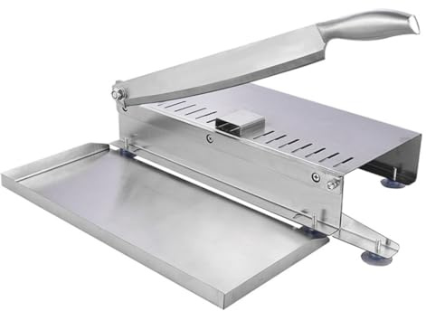 Cabilock Cortador Manual de Carne Inoxidable para Uso Doméstico y Comercial Herramienta Multifuncional para Cortar Carne Pollo Pescado Verduras y Queso Práctico