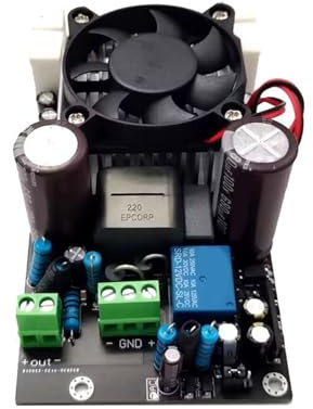 HVRFJXI Alta eficiencia IRS2092 - Amplificador de potencia digital de 1000 W, clase D, subwoofer de frecuencia completa, amplificador de repuesto