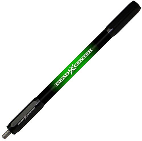 Dead Center Archery Products Diamond Series Carbon Stabilizer (Green, 10)