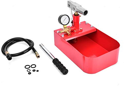 Manual Pressure Test Pump, Hydraulic Test Pump 1000PSI 7MPa Water Pressure Test Pump Hand Tool