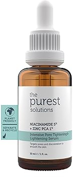 The Purest Solutions 5% Niacinamid + Zink PCA Intensives Serum zur Porenverfeinerung und Aufhellung (30 ml)