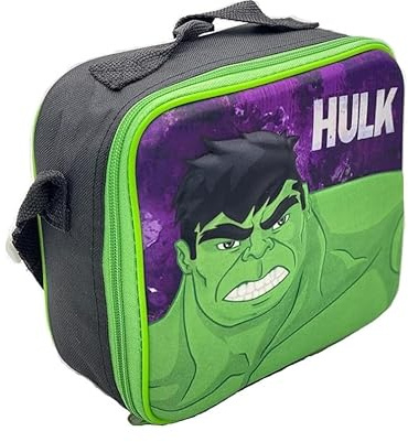 Hulk Avengers Marvel Kids Insulated Lunch Bag School Travel