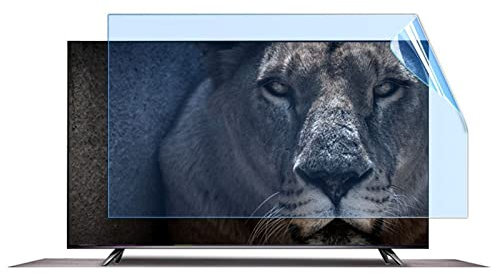 AFGZQ Protecteurs D'écran de Télévision Film Anti-éblouissant for 32-75 Pouces Anti Lumière Bleue, Film Protecteur Anti-UV for LCD, LED, 4K OLED Et QLED HDTV