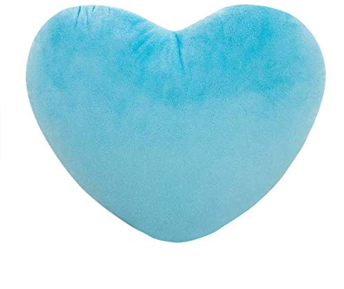 Generisch Niedliche herzförmige Liebeskissen, herzkissen, Valentinstag Herzkissen, Sofa Wohnzimmer Schlafzimmer (Blau, 30)