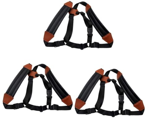 BESTonZON 3st Saxophongurt Universeller Kabelbaum Verstellbarer Riemen Musikinstrumente Für Erwachsene Saxophonriemen Aus Leder Uhrenarmband Aus Leder Werkzeug Plastik Einstellbar Kind