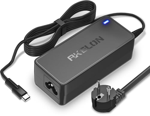 65W 45W Laptop Netzteil Ladegerät USB C für Lenovo Thinkpad/Yoga, Dell Chromebook 3100, Latitude 5420, Asus, Samsung, Acer, Google Series 20V 3,25A Universal Typ C Adapter