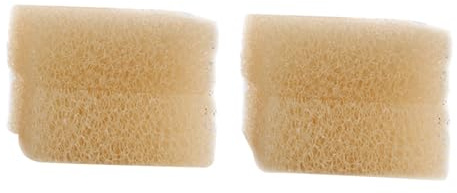 FRCOLOR Esponjas de Limpieza de Cocina Lufa 4 Piezas Beige, Esponjas para Lavar Platos, Alta Absorción y Fuerte Descontaminación, Aptas para Cocina y Baño, Uso Doméstico, Limpieza Eficaz