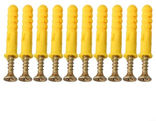 ReachMall 40Pcs Expansion Screws and Anchors Set for Hanging and Mounting