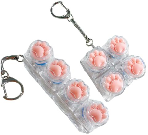 PBAHAUP 2 pezzi Tastiera Antistress Giocattolo, Antistress Tastiera Portachiavi Fidget Toy Pulsante Silenzioso per Adulti e Bambini per Ansia e Decompressione Ufficio Casa Scuola