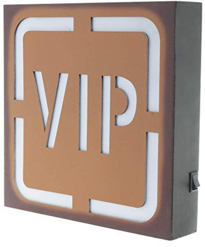 Tubayia Cartel luminoso LED caja de luz decoración para hotel, restaurante, cafetería (VIP)