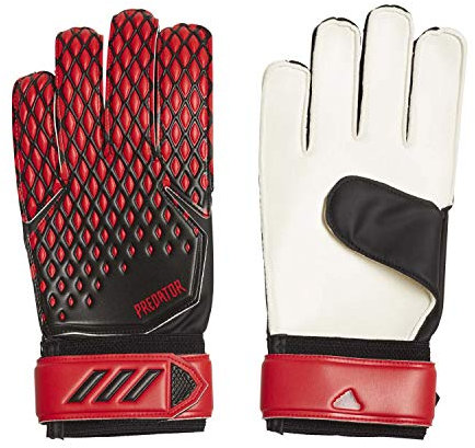 Adidas Soccer Gloves PRED GL TRN, Black/Active red, 9.5, FH7295