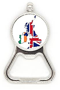 Union Jack UK Britain Irland Map Country Metal Beer Bottle Cap Opener Duty Stainless Steel